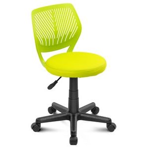 Kancelárska stolička Smart s okrúhlym sedadlom - zelená